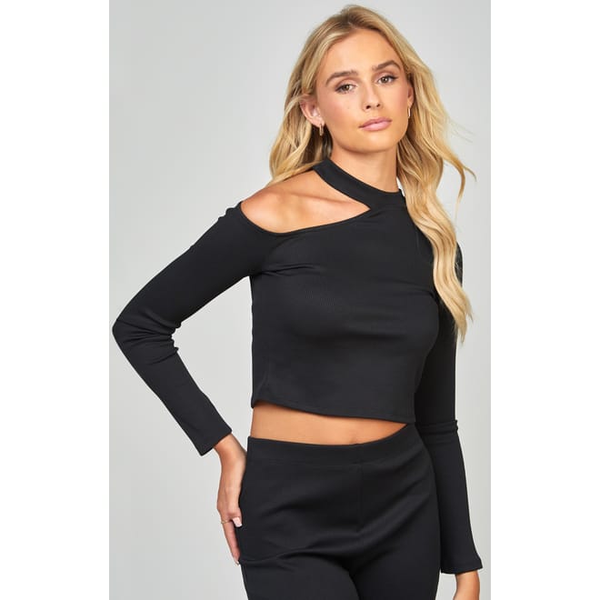 Ribbed Long Sleeve Top