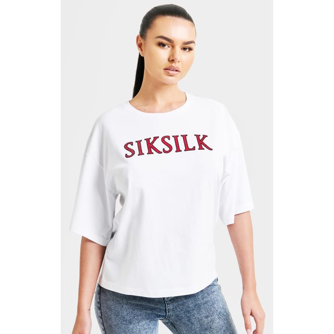 Sparkle Boxy Cropped T-Shirt