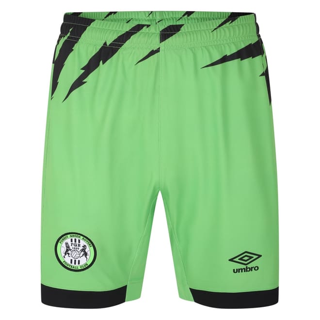 Forest Green Rovers Home Shorts 2023 2024 Juniors