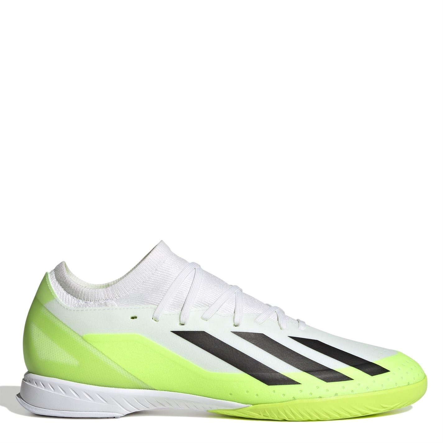 White adidas X Crazyfast.3 Indoor Football Boots Get The Label