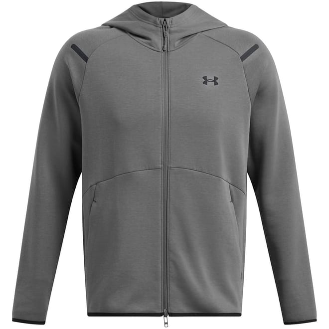 Hooded Relaxed Fit Full Zip Fleece Jacket