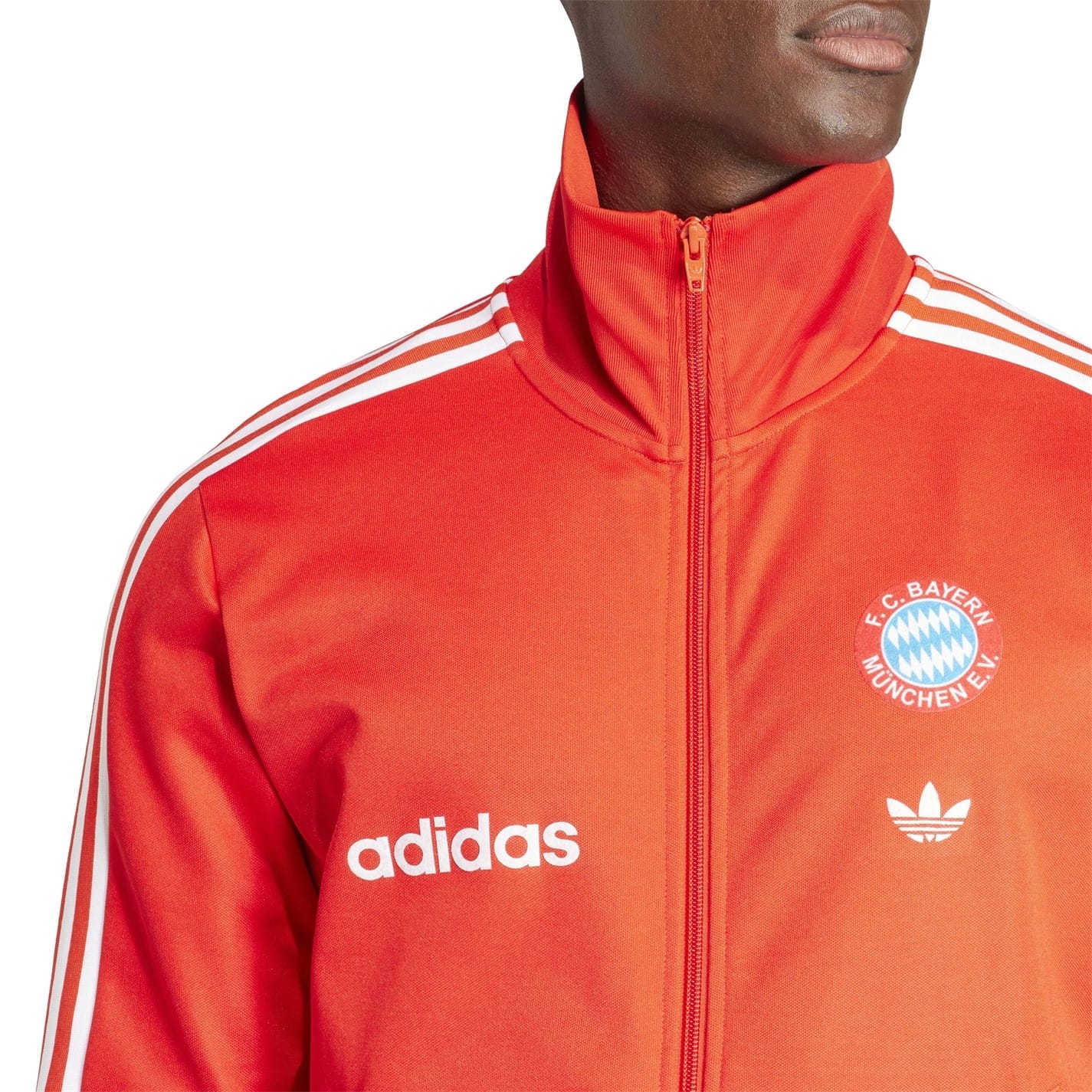 Red adidas Bayern Munich Beckenbauer Track Top Adults Get The Label