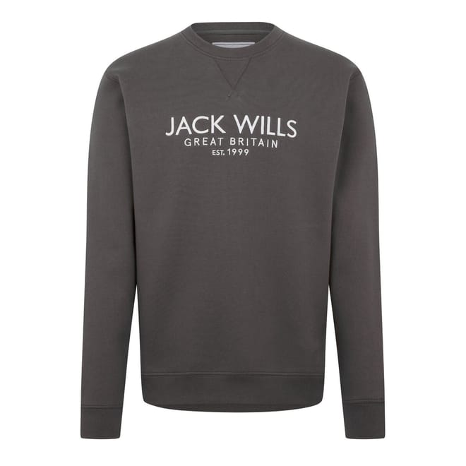 Belvue Graphic Logo Crew Neck Sweatshirt
