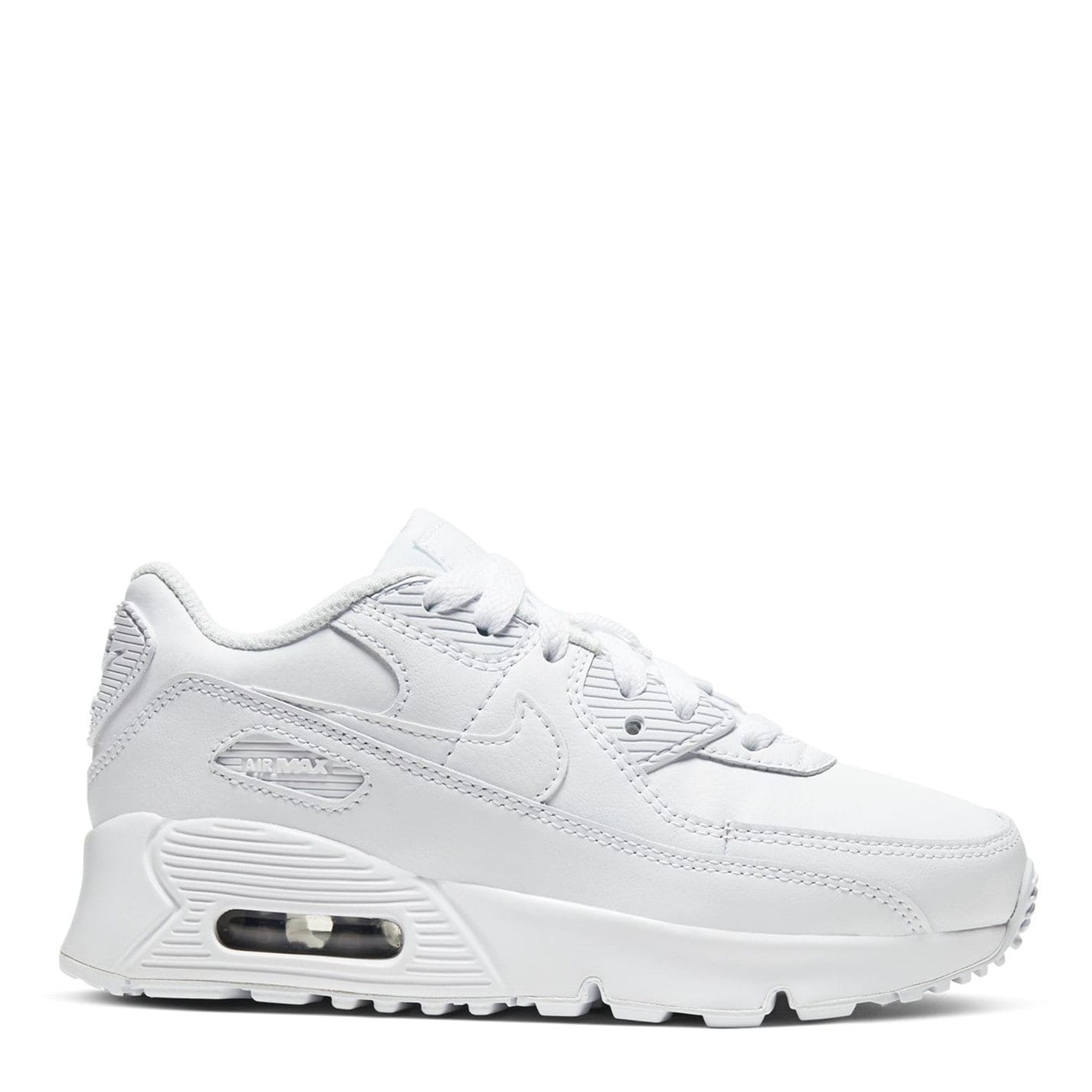 White Nike Air Max 90 Little Kids Shoes Get The Label