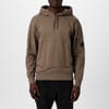Diagonal Raised Fleece Hoodie