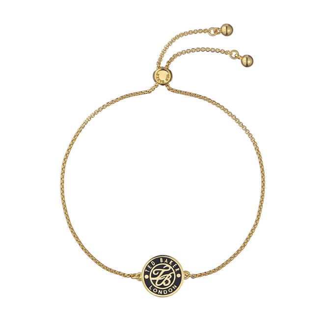 Monogram Button Adjustable Bracelet