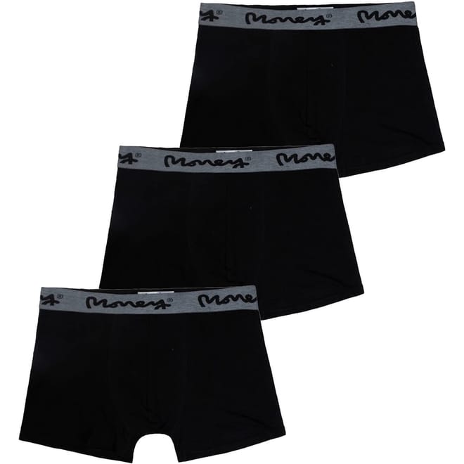 Triple Black Repeat Trunks 3 Pack