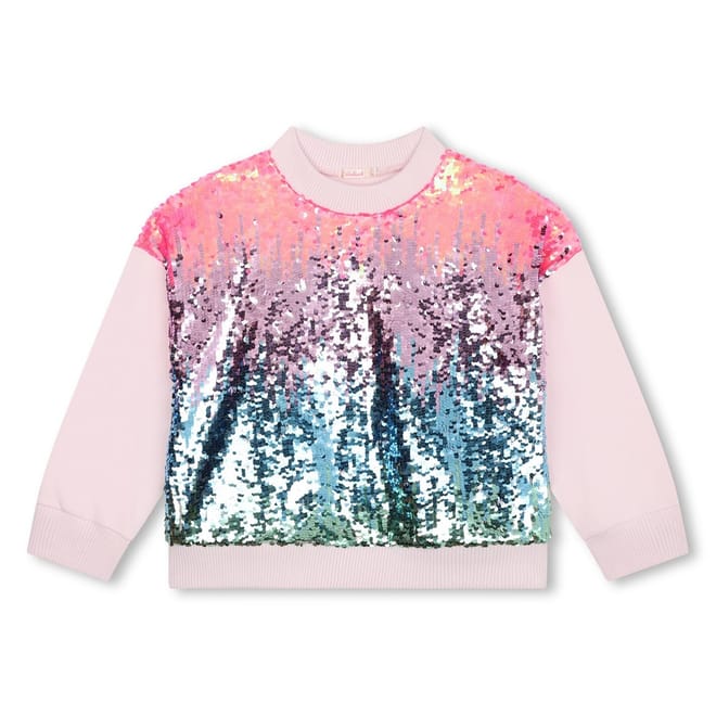 Sequin Regular Fit Long Sleeve Sweater