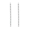 Crystal Baguette Drop Earrings