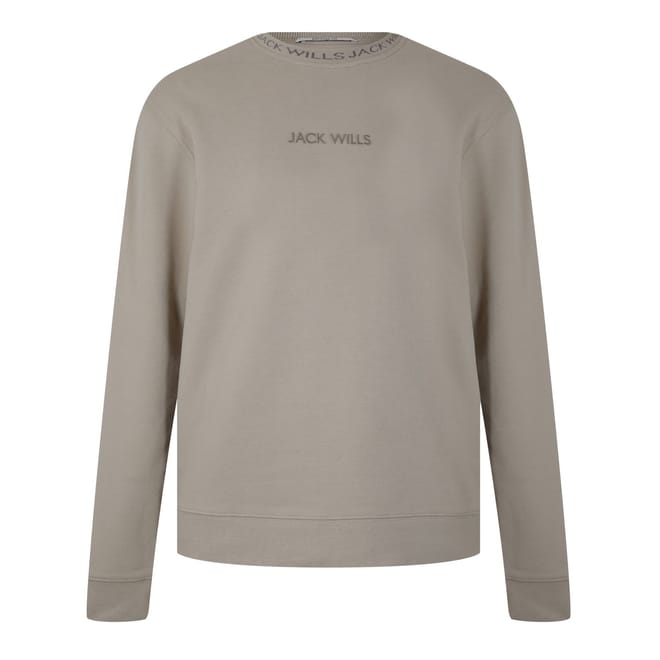 Jacquard Crew Sweatshirt