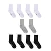 Back To School Qrtr Sock 10pk Junior