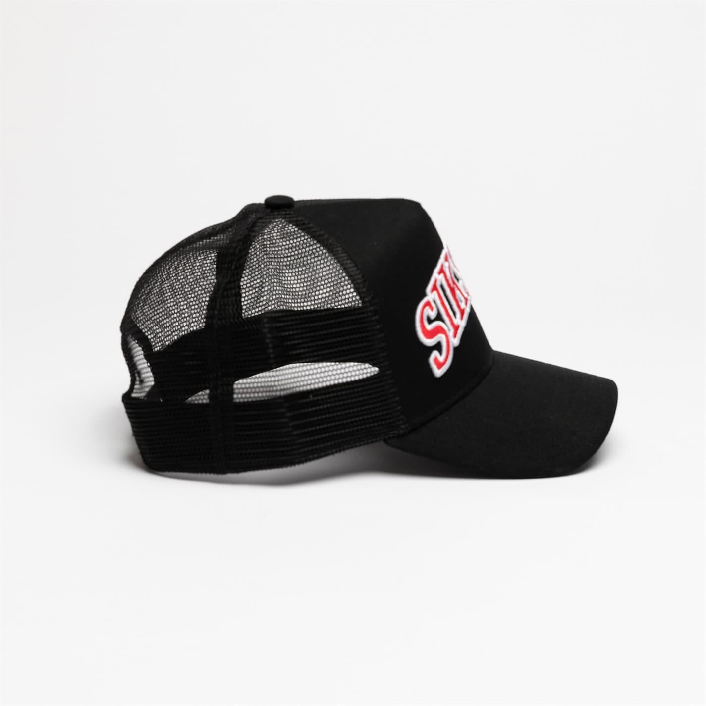 Black SikSilk Cap Get The Label