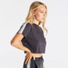 Cropped Crew Neck Regular Fit T-Shirt