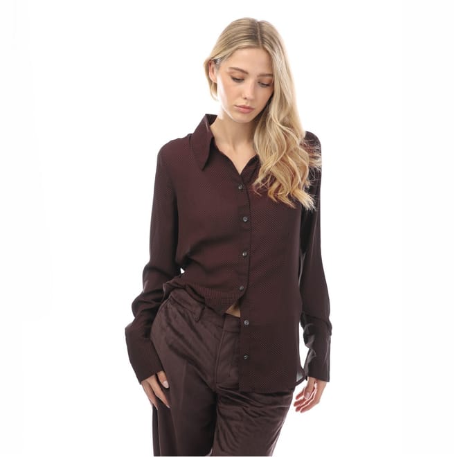 Maebloprn Regular Fit Long Sleeve Blouse