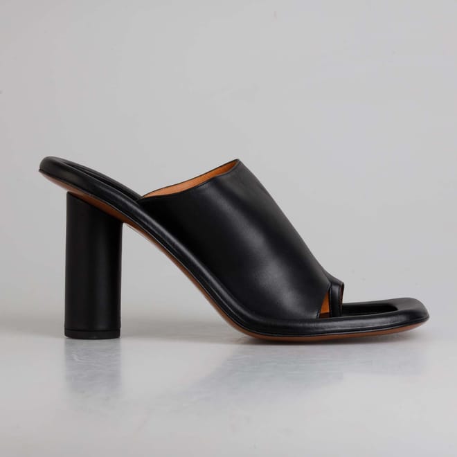 Leather Cushion Mules