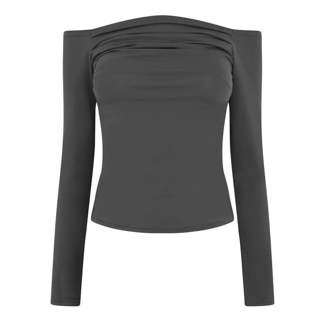 Ruched Long Sleeve Top