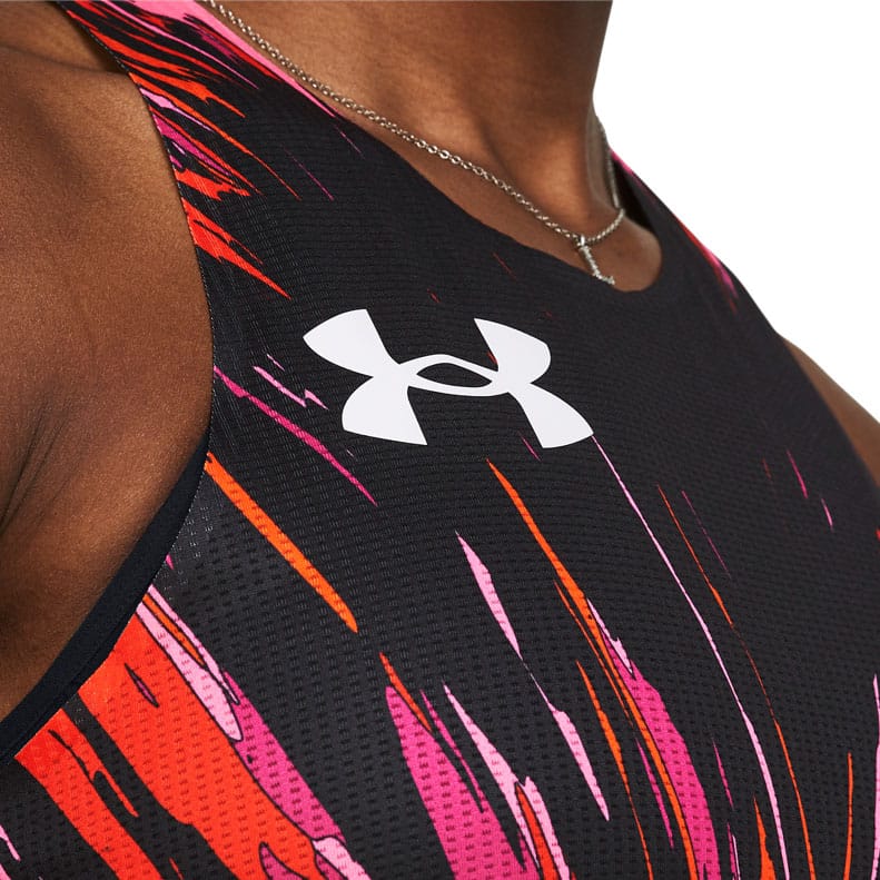Black Under Armour UA Pro Runner Singlet - Get The Label