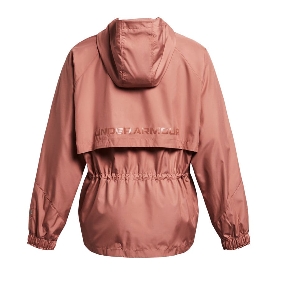 Pink Under Armour UA Vanish Elite Woven Full Zip Oversized Jacket Get The Label