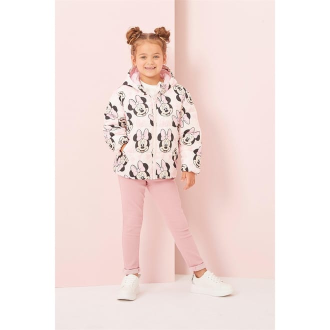 Minnie Mouse Girls Padded Coat