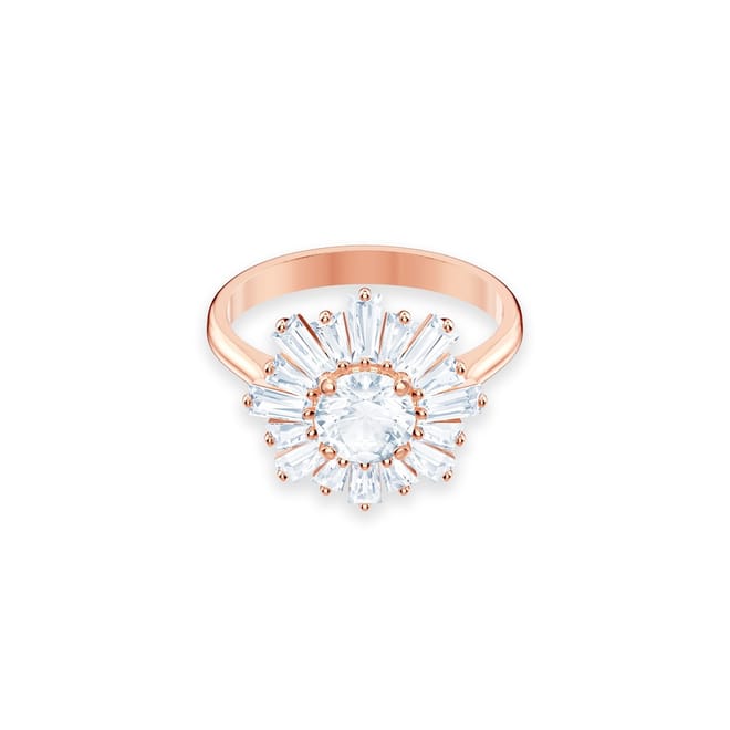 Cubic Zirconia Idyllia Ring with Rhinestone