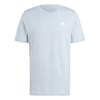 Mens Essentials Single Jersey Linear Embroidered Logo T-Shirt