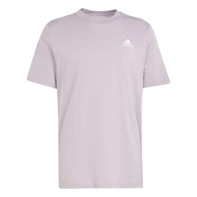 Mens Essentials Single Jersey Linear Embroidered Logo T-Shirt