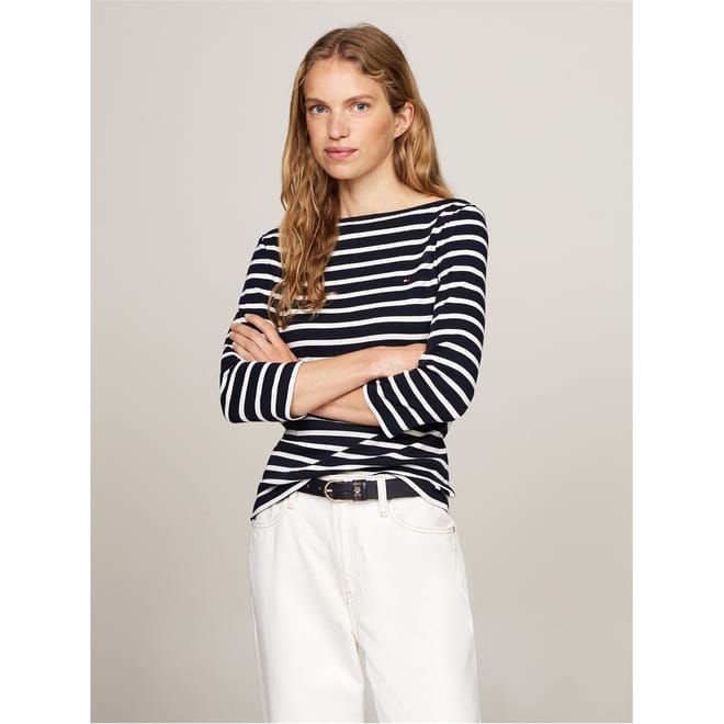 Cody Slim Boat Neck T-Shirt
