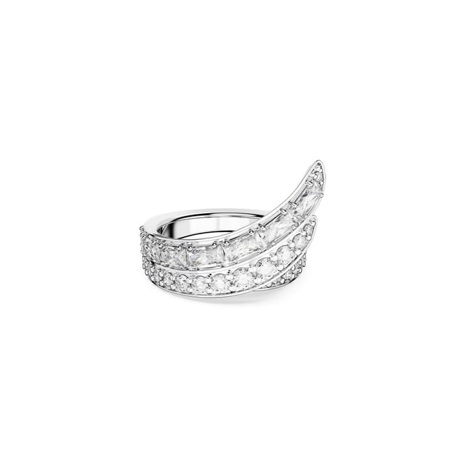 Diamond Cubic Zirconia Hyper Ring