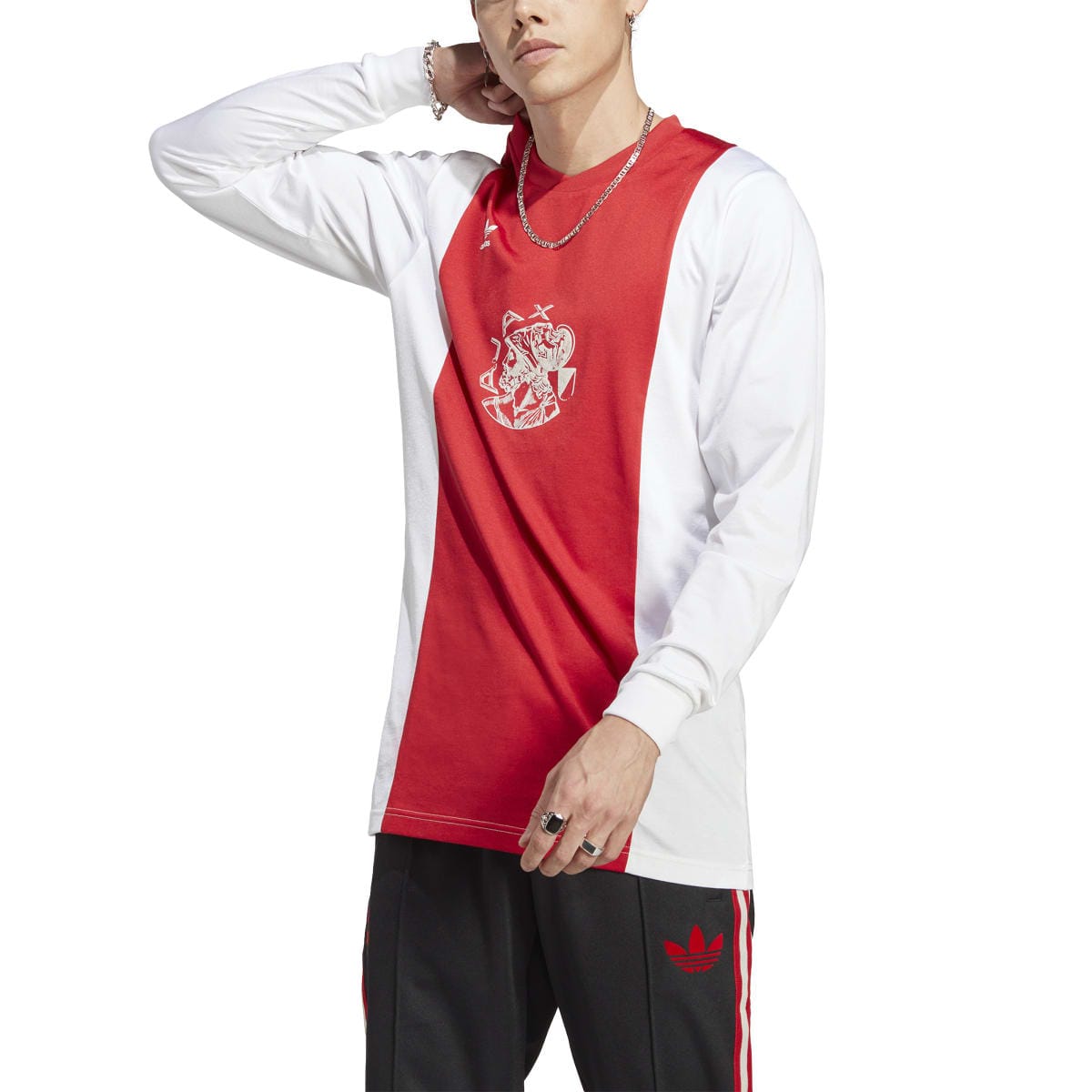 トップスその他 adidas Ajax OG Jersey Red White IN4723 Red adidas Ajax Amsterdam OG Jersey - Get The Label