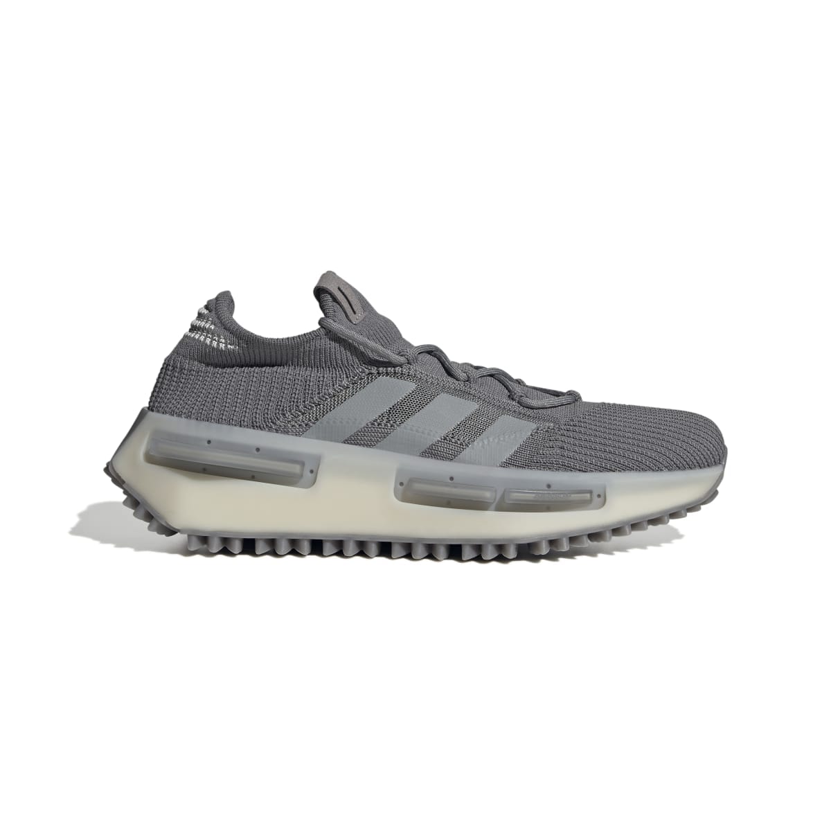 Nmd grey knit best sale