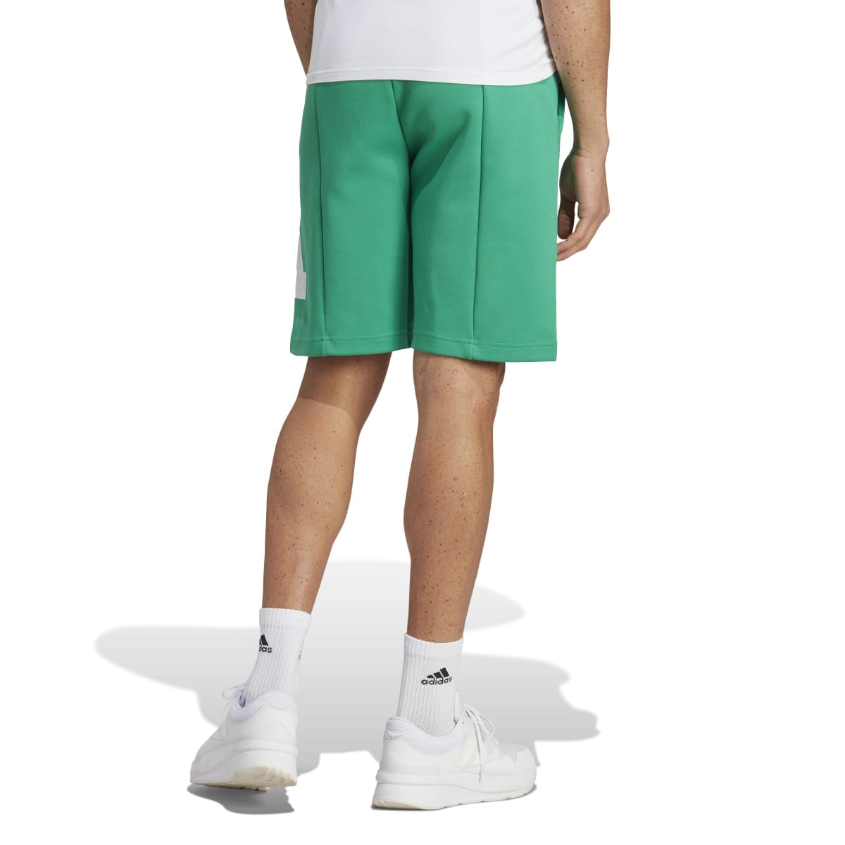 Green adidas Mens Future Icons Badge Of Sport Shorts - Get