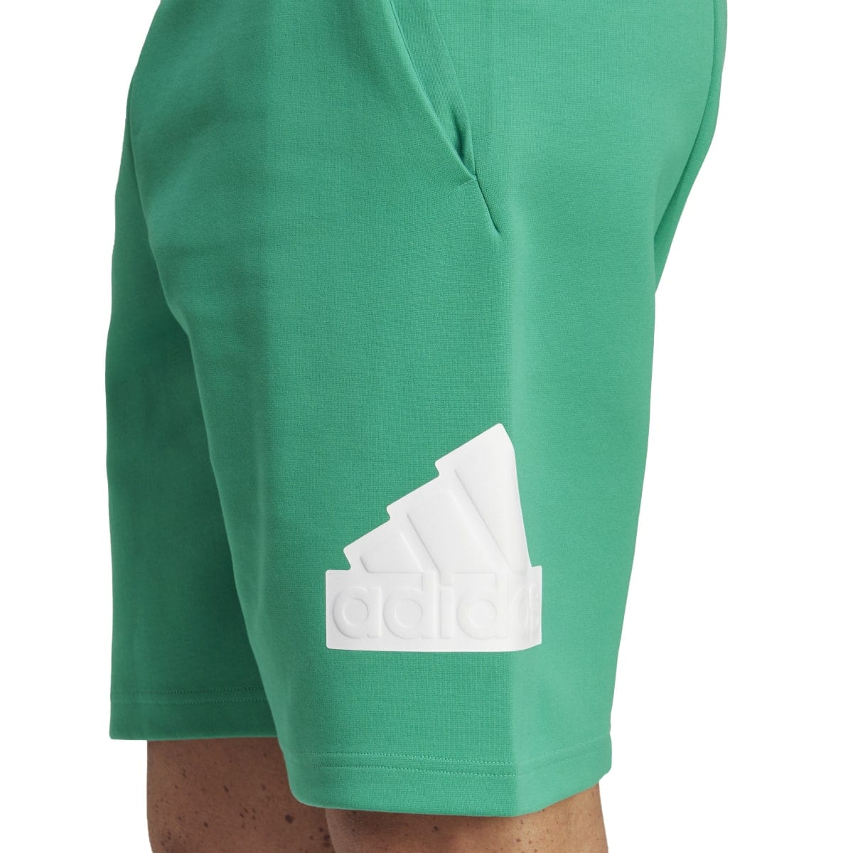 人気カラーの Green adidas Mens Future Icons Badge Of Sport Shorts - Get Clothing