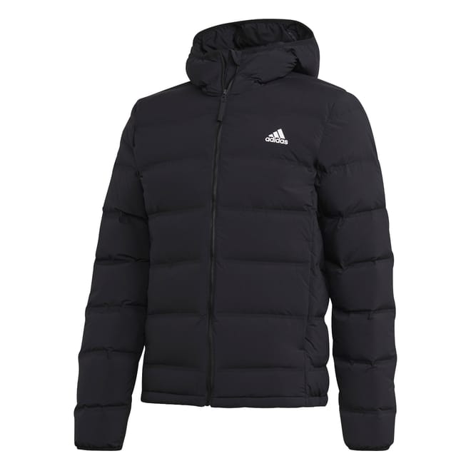 Helionic Stretch Hooded Down Jacket