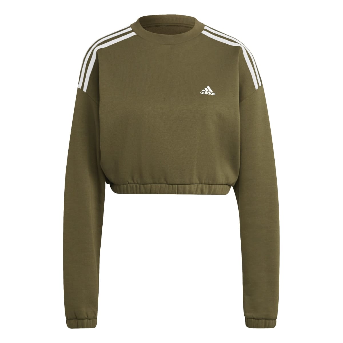 Olive green adidas top on sale