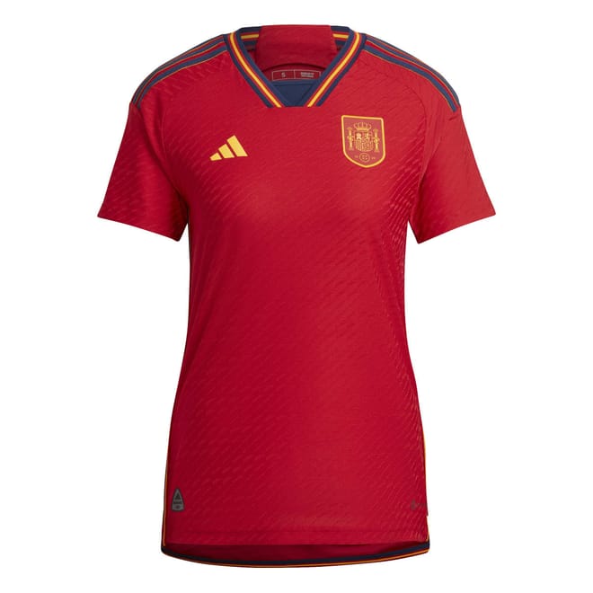 Spain Women's 22 Authentic Home Jersey