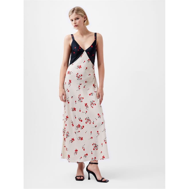Ennis V-Neck Maxi Slip Dress