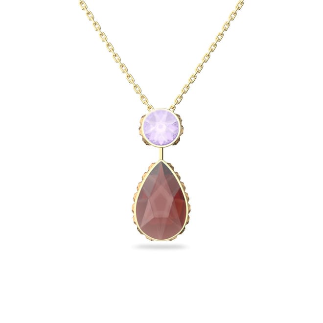 Amethyst Pendant Necklace Chromnckl