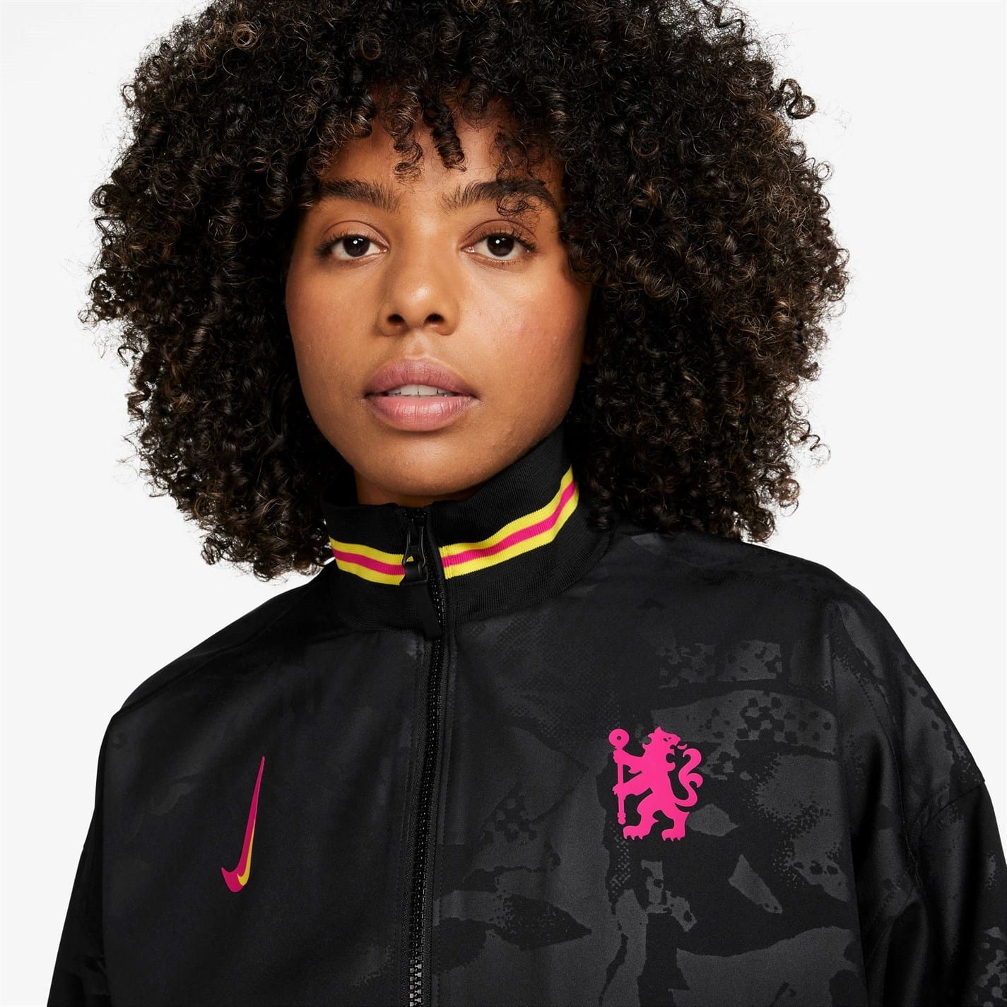 Black Nike Womens Chelsea Strike Third Anthem Jacket 2024