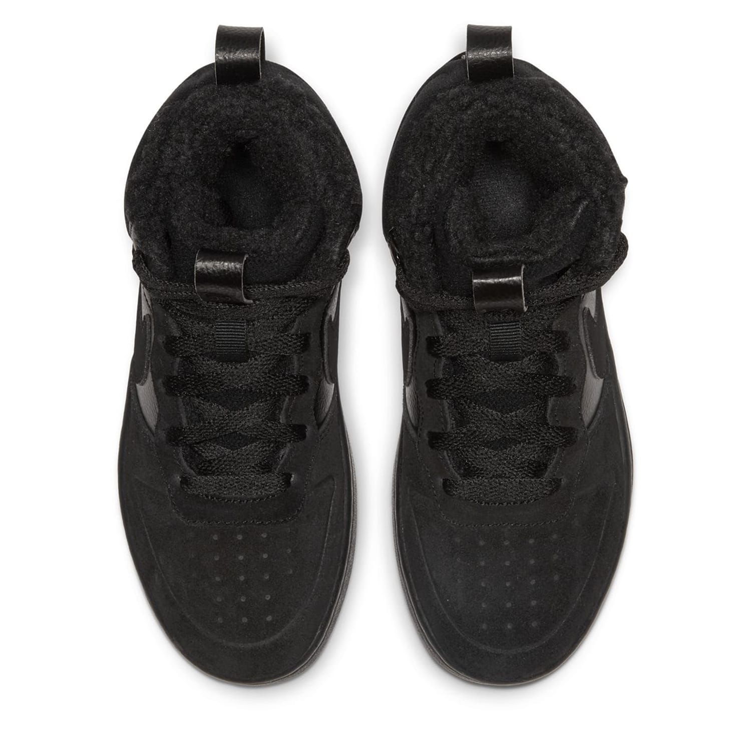 Black Nike Court Borough Mid Little Kids Boots Get The Label