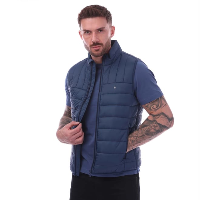 Mens Arsenal Wadded Gilet
