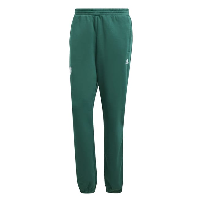 Heart Print Joggers with Elastic Cuff