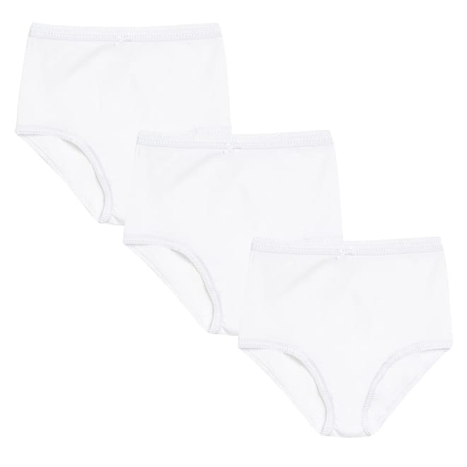 3 Pack Ribbed Full Brief