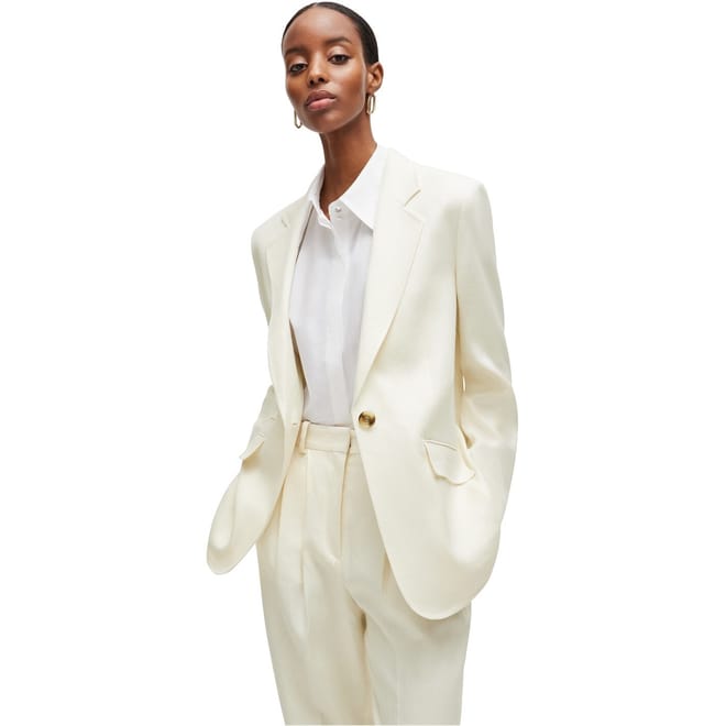 Relaxed Fit Blazer Jacket