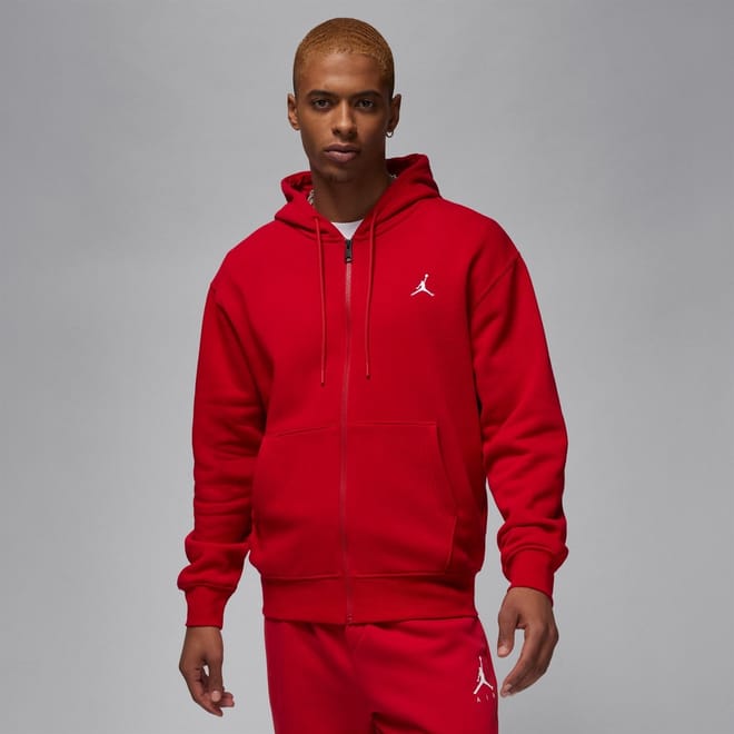 Mens Essentials Full Zip Fleece Hoodie