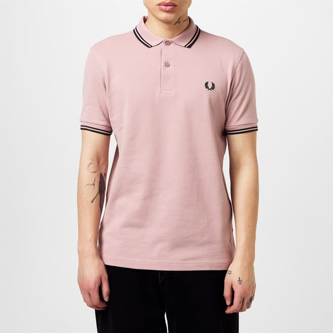 Sleeve Twin Tipped Polo Shirt