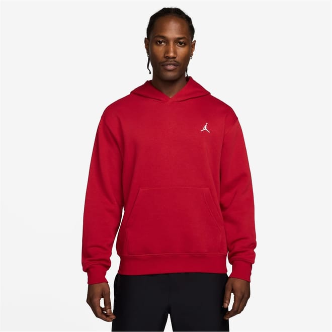Mens Essential Fleece Pullover Hoodie
