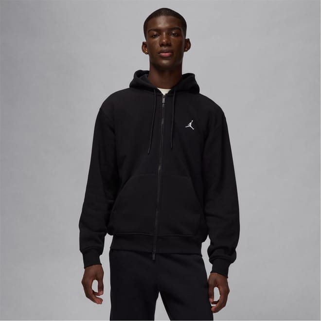 Mens Essentials Full Zip Fleece Hoodie
