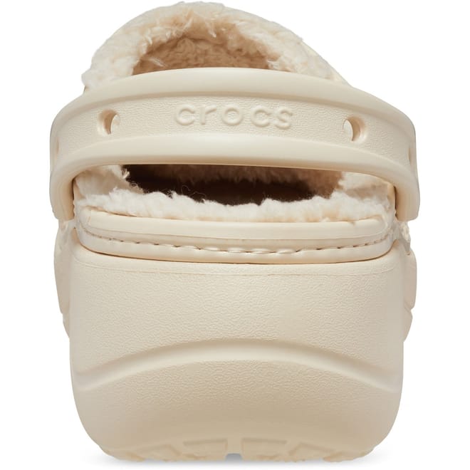 Womens Classic Lined Platform Clogs