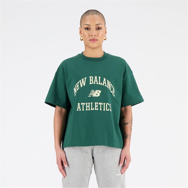 Varsity Lettering Crew Neck T-Shirt