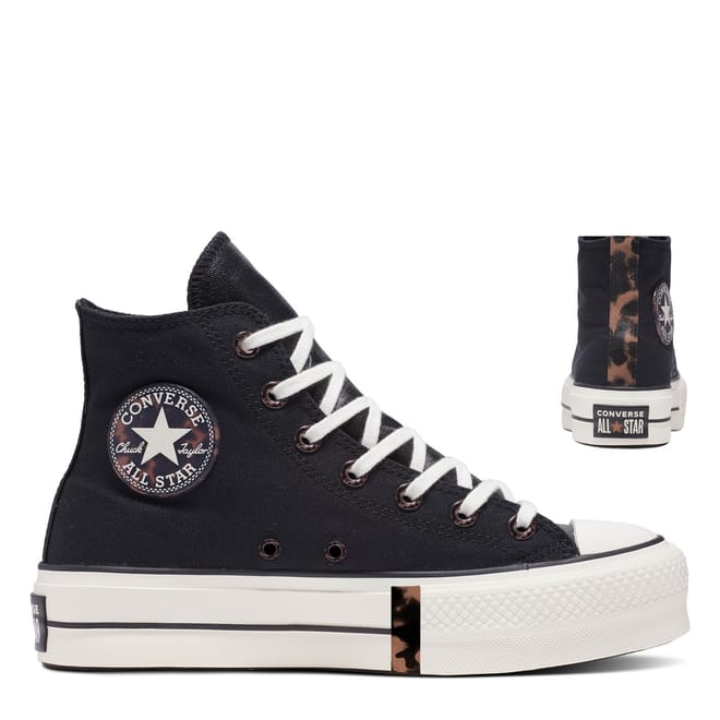 Tort Canvas Hi Top Platform Sneakers